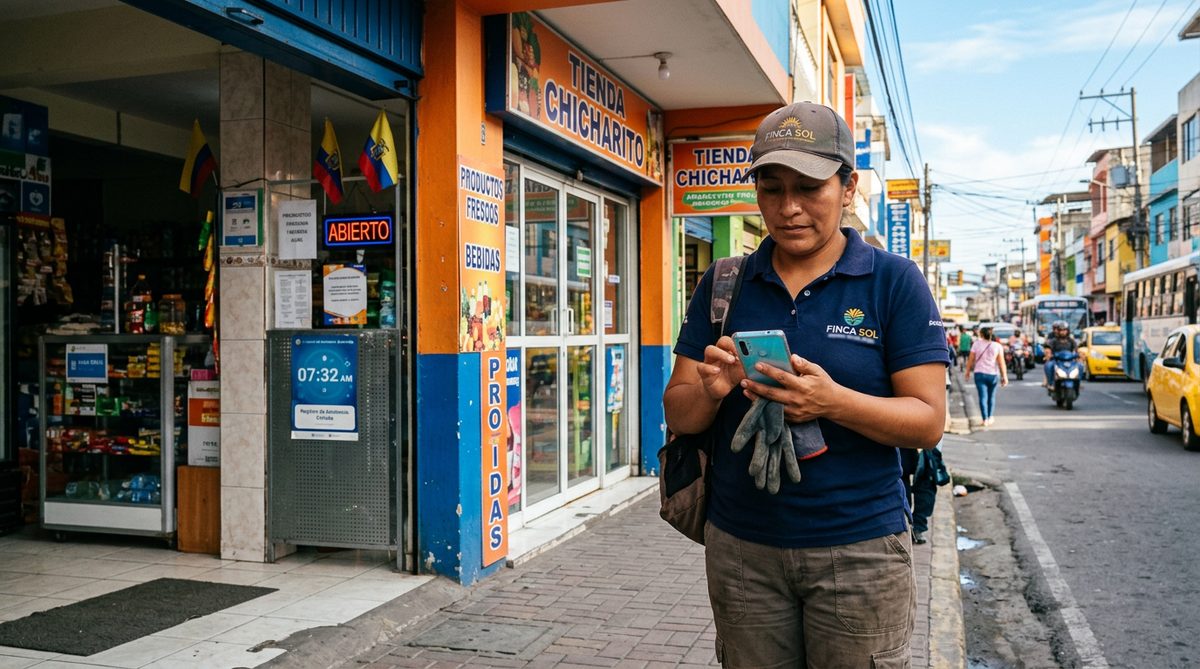 Controla la asistencia de equipos que trabajan en la calle