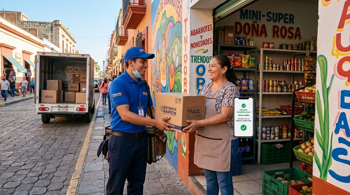 Simplifica el ciclo de pedidos desde campo
