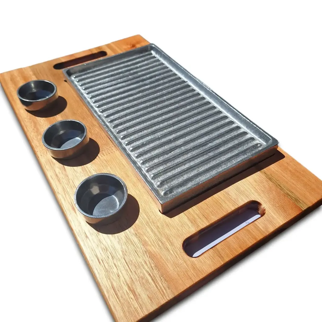 Tabla con Plancha de Aluminio Málaga 